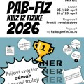 Drugo izdanje niškog „Pab-Fiz“ kviza!
