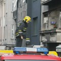 Požar na gradilištu stanova na Čukaričkoj padini u Beogradu