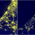 NASA objavila snimak, Gaza je potonula u mrak: Evo kako je izgledala pre pet dana, a kako sinoć