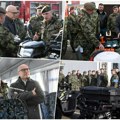 Nova vozila za Vojsku Srbije: Vučević i Mojsilović obišli kasarnu "Narodni heroj Stevica Jovanović" u Pančevu
