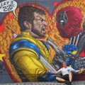 U centru Beograda osvanuo mural posvećen Deadpoolu i Wolverinu