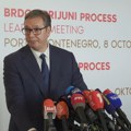 "Nikada nećemo rušiti Crnu Goru" Predsednik Vučić zagrmeo iz Tivta