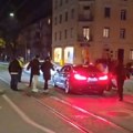 VIDEO Srpski navijači napravili haos u Švajcarskoj posle utakmice: Napali vozača, policija odmah intervenisala