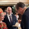 Buket cveća i pogača: Vučić objavio kako je dočekan u Moskvi: "Hvala domaćinima, ovo je veličanstveno" (foto)