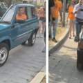 VIDEO: Najuža Fiat Panda na svetu