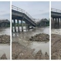 Jezive scene na Zapadnoj Moravi: Most pukao i pao u vodu VIDEO