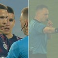 "Sram te bilo bre"! Partizanov kapiten pobesneo na sudiju zbog Zvezdinog gola