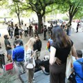 Blokaderi blokirali zgradu suda u Novom Sadu, intervenisala policija
