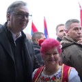 Vučić u Jaši Tomiću: Hvala na podršci u prethodnih godinu dana, možda i najtežoj godini za Srbiju