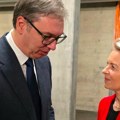 Vučić u Briselu na radnoj večeri sa Ursulom fon der Lajen i Antonijem Koštom