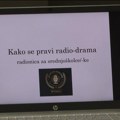 "Šta me to nervira" - radionica o radio-drami RTV-a