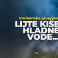 VREMENSKA PROGNOZA: Lijte kiše hladne vode… Jutarnje od 2, dnevne do 16 stepeni! Vreme u Zrenjaninu 26.10.2026. - 1.11.2026.