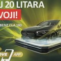 Sipaj 20 litara goriva i osvoji Mercedes u MOL Serbia nagradnoj igri