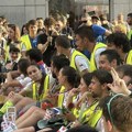 Studenti koji su trčali štafetni ultramaraton stigli u Brisel
