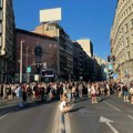Protest ispred Filozofskog fakulteta zbog napada na studenta Aleksu Stankovića