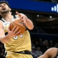 Tristan Vukčević igrao 151 sekund, izgubio loptu, skočio i asistirao, njegov tim porazio Srbina 21 razlike