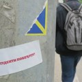 Skup ispred Palate Srbija, gde je priveden student koji je navodno planirao blokade