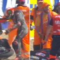 Nezapamćen skandal na trci Moto GP: Vodeći u generalnom plasmanu tukao redara pored staze