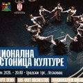Veliko otvaranje programa "Prestonica kulture Srbije 2026. godine" na gradskom trgu u Leskovcu