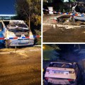 Dečaci (15 i 17) zapalili kombi u Novom Sadu, policija ih ulovila u bežanju: Vatra zahvatila još 3 auta!