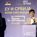 Brnabić: Srbija želi da bude deo EU, molim da se implementira Briselski sporazum