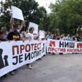 Počeo treći po redu protest „Srbija protiv nasilja“ u Nišu