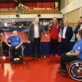 Gradonačelnik Đurić posetio paraolimpijsku reprezentaciju Srbije u stonom tenisu