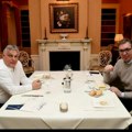 S prijateljem na večeri Vučić se sastao s Orbanom uoči prvog globalnog Samita o nuklearnoj energiji u Briselu (foto)