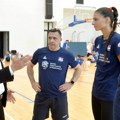 Gajić posetio odbojkašice Srbije koje se pripremaju za Ligu nacija