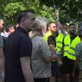 Tuča između privatnog obezbeđenja investitora i građana u Bloku 4