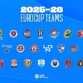 Održan žreb za Evrokup - dva nova tima, Budućnost i Cedevita ponovo