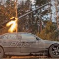 (Foto, video) ukrajinci od BMW-a sedmice napravili lanser raketa Improvizacija na frontu