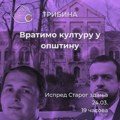 Tribina u Aranđelovcu – Kultura i lokalna samouprava