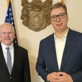 Predsednik Vučić razgovarao sa ambasadorom Hilom: Glavna tema unapređenje srpsko-američkih političkih i ekonomskih odnosa…