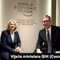 Krišto nakon sastanka s Vučićem u Davosu: BiH želi dobre odnose sa Srbijom