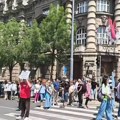 Protest akademske zajednice ispred Vlade Srbije trajaće do ispunjenja zahteva