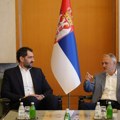 Ministar sporta Gajić se sastao sa predsednikom FIBA Evrope Garbahosom