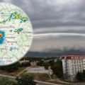 Superćelijska oluja se približava Srbiji, zahvatila Slavoniju: RHMZ upozorava na nevreme u Vojvodini, grad pao u Valjevu