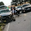 Četvoro povređeno Sudar tri automobila na putu Užice - Nova Varoš (foto)