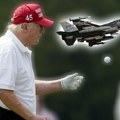 Drama iznad trampovog golf terena! Hitno poleteo borbeni avion F-16!