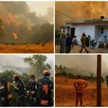 (Video) Besne požari u Grčkoj Naređena hitna evakuacija gori i jedan manastir Vetar otežava gašenje