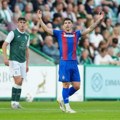 Pogledajte projektil vukotića! Partizan fantastičnim pogotkom stigao do ranog vođstva u Edinburgu