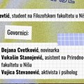 Tematska tribina studenata u četvrtak u Vranju: Sloboda dolazi