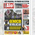 Genocid revolucija! Blokaderi hoće Srbima da stave žig sramote na čelo