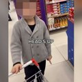 Stravičan snimak malog dečaka u supermarketu: Pun mržnje prema Srbiji, izgovorio strašne reči! Ko ovo uči decu?