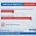 (Infografika) Detaljan vodič kroz prijavu za 6.000 dinara: Ko ima pravo na jednokratnu pomoć i šta ukoliko nemate račun