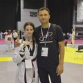 Jana Đuranović, članica Tekvondo kluba Proleter Zrenjanin osvojila zlatnu medalju! Beograd - Jana Đuranović zlatna