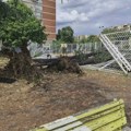 Pet osoba povređeno u nevremenu u Beogradu