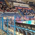 Bezbedonosne mere za delegaciju Partizana u "Pioniru": Zvezda organizovala barijeru, prazan deo tribine