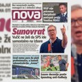 "Nova" piše: SUNOVRAT Vučić ne želi da SPS ide samostalno na izbore